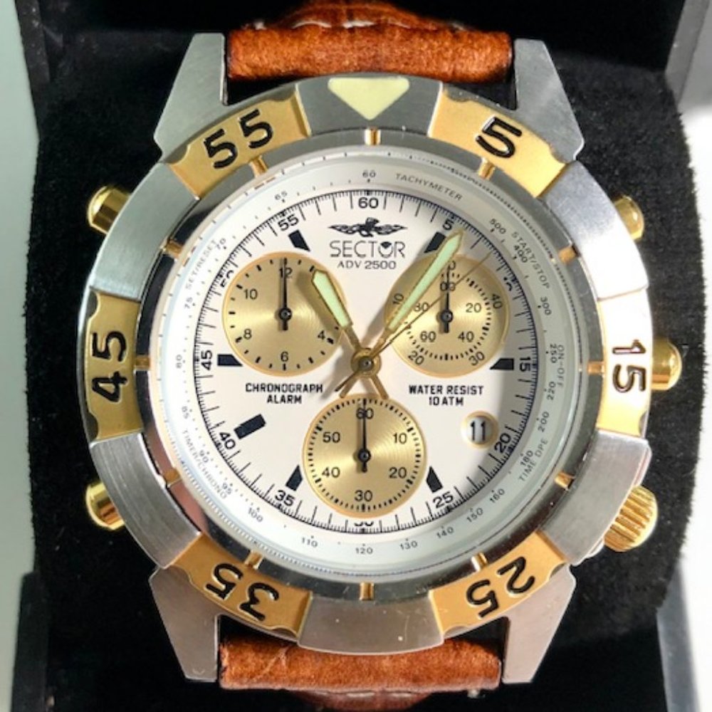 Sector Adv 2500 Chronograph Tachymeter Alarm Watch